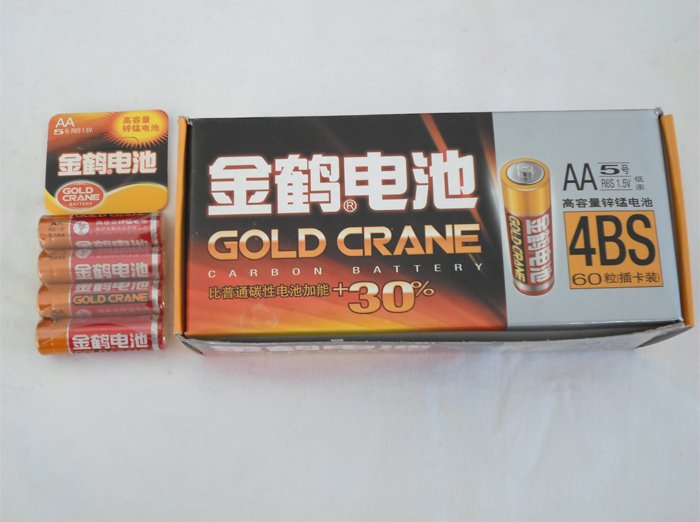 金鹤电池插卡AA5号